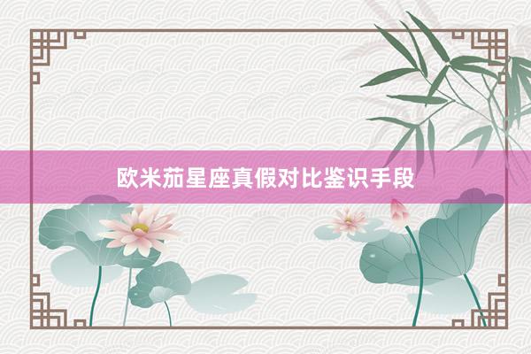 欧米茄星座真假对比鉴识手段